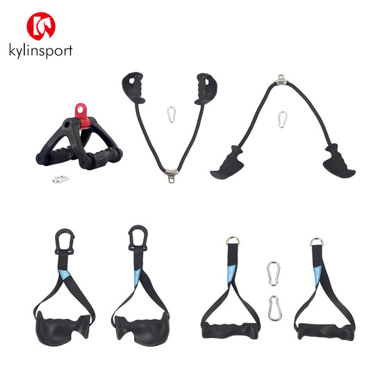 Fitness V-handle seated rowing high position