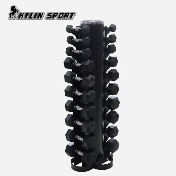 Hexagonal dumbbell rack storage rack home placement rack