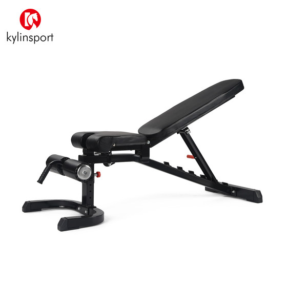 Multifunctional commercial bench press bench Little Flying Bird dumbbell bench household abdominal muscle board fitness equipment sit-ups fitness chair