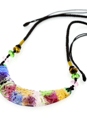 配饰台湾天使翅膀梦幻古法琉璃