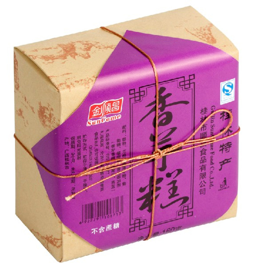 桂林特产金顺昌160g桂花糕绿豆糕板栗糕香芋糕点心零食小吃