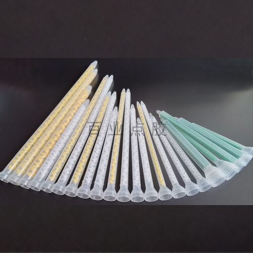 AB胶筒静态混合管圆口喇叭口双组份胶咀点胶针头混胶管环氧树脂混 - 图1
