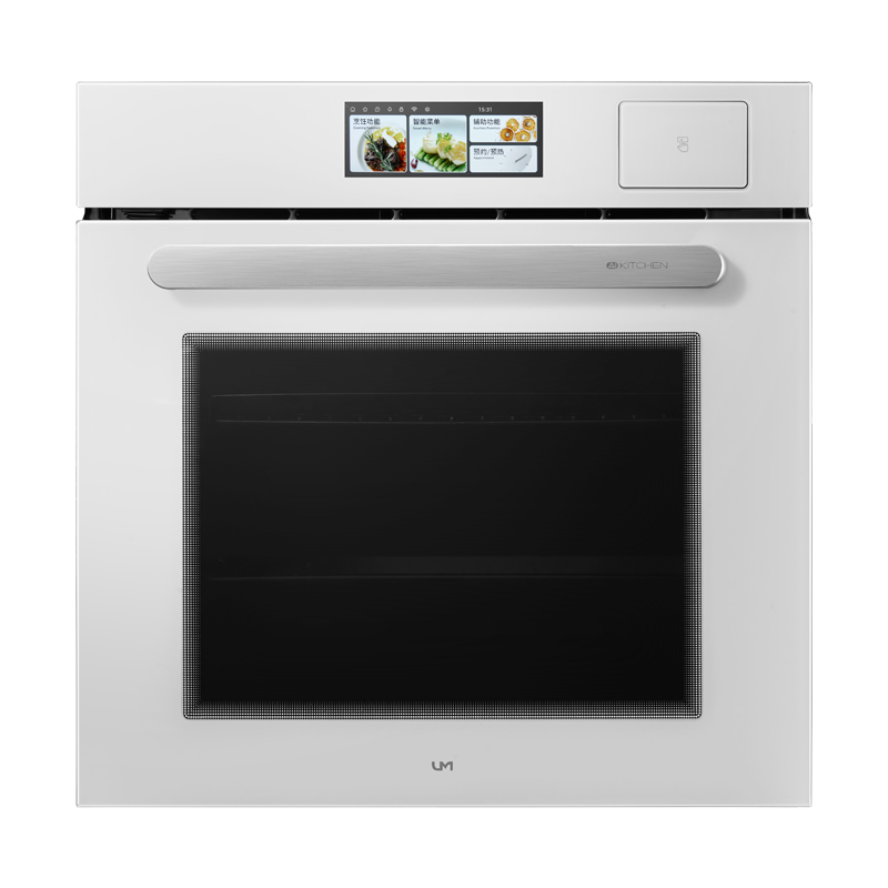 优盟UZK06S嵌入式电蒸箱烤箱家用蒸烤炸一体机三合一大容量白色-图0