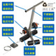 Fengjiang line drawing machine basketball court line drawing device tape paste