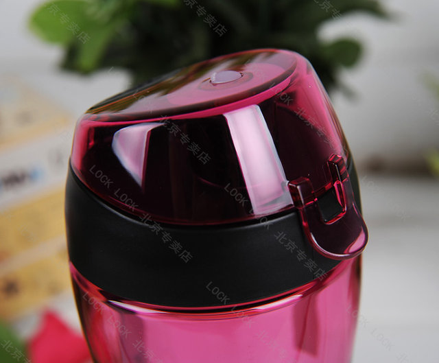LOCK&LOCK student leak-proof water cup creative plastic sealed sports cup HLC628/HLC629 summer