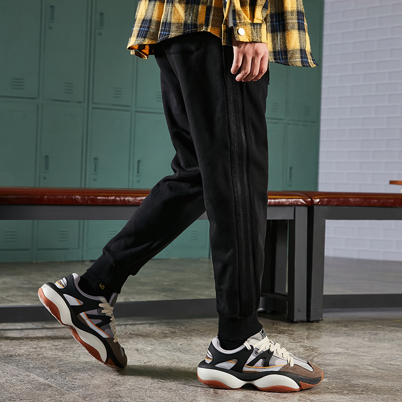 拓路者2022冬季加绒男士纯棉卫裤 拓路者休闲裤