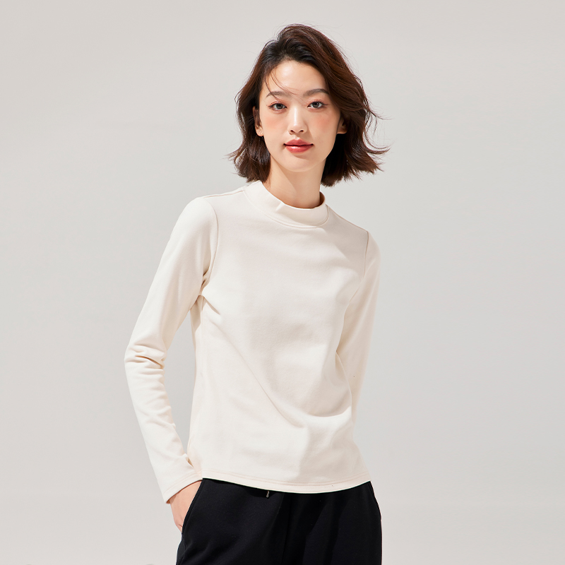 拓路者加绒半高领打底衫