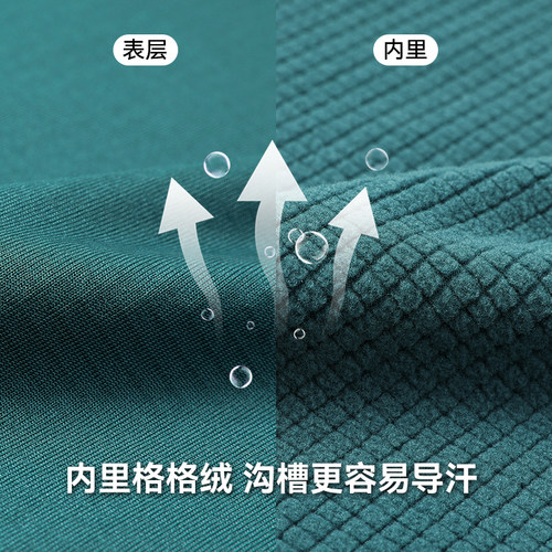 【格格绒】拓路者轻薄摇粒绒立领中间层女秋季保暖内搭开衫抓绒衣 - 图2