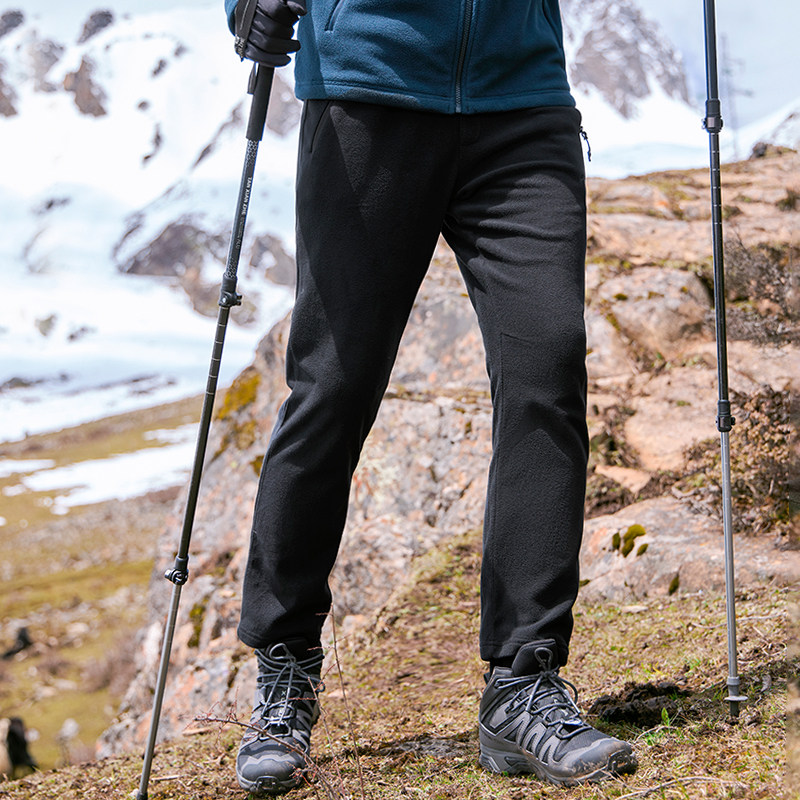 拓路者抓绒裤户外男士秋冬防风保暖冲锋裤内胆直筒长裤摇粒绒卫裤,淘宝优惠券,粉丝福利购,淘宝优惠卷