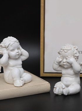 丘比特天使摆件造型设计饰品树脂