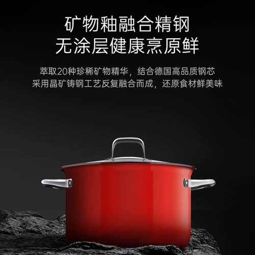 德国福腾宝WMF奈彩米进口锅具套组家用炒锅压力锅煎锅汤奶珐琅锅 - 图2