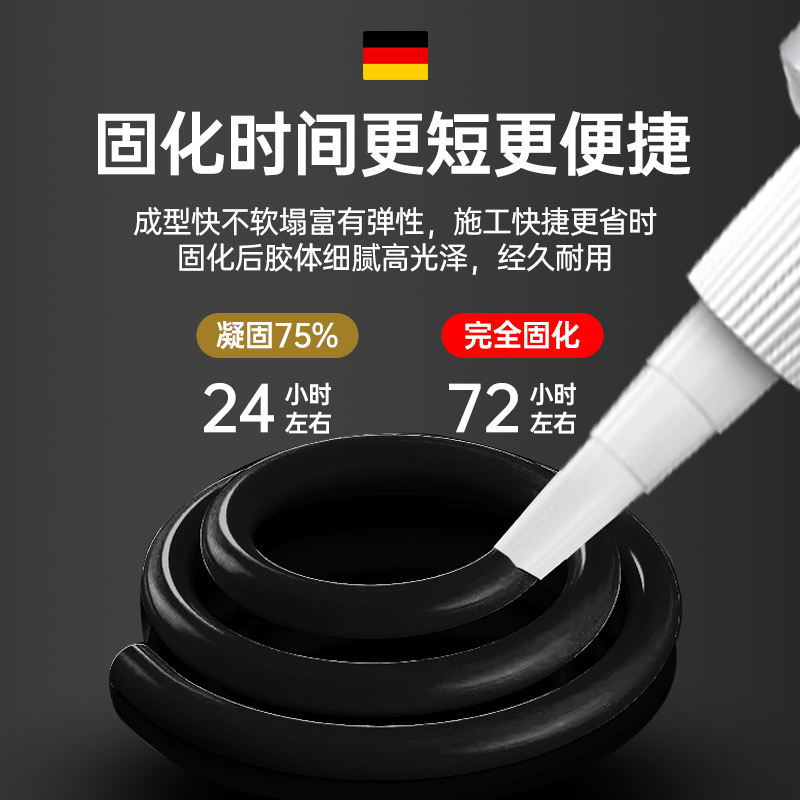 汽车密封条专用胶水粘车门隔音条门边前挡风玻璃胶条粘合剂密封胶 - 图0