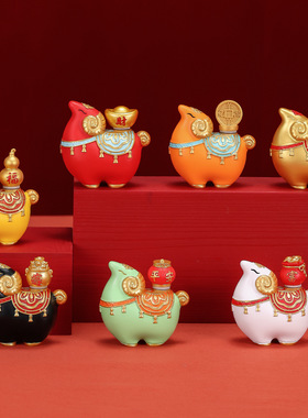 新年生肖羊摆件本命年吉祥物