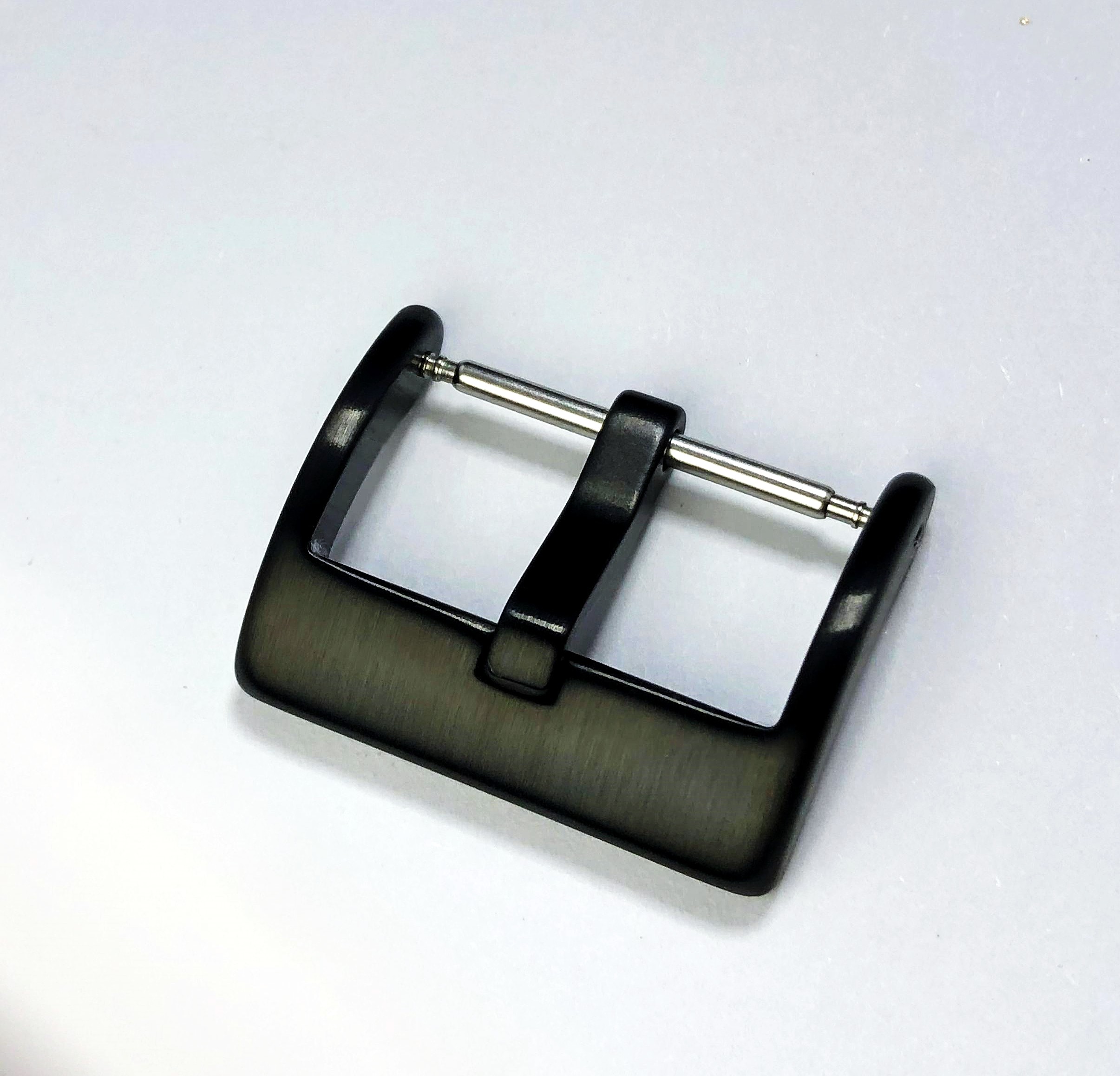 优质手表配件 全钢表扣加厚实心针扣16-24mm油压方扣拉丝金属扣子,淘宝优惠券,粉丝福利购,淘宝优惠卷