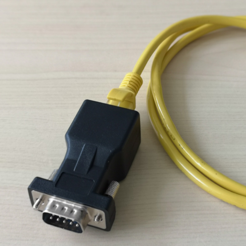 DB9转RJ45转换头网口转串口转接头RS232转N668有人RJ45 TO DB9 - 图1