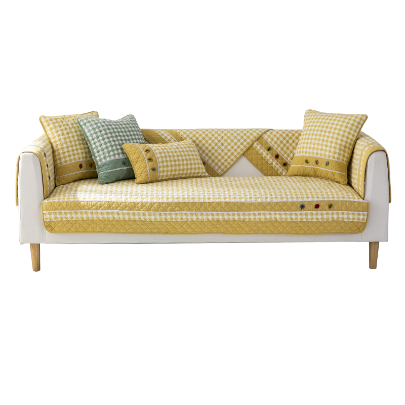 全棉沙发垫四季通用防滑简约现代坐垫子纯棉皮沙发套罩巾盖布靠背,淘宝优惠券,粉丝福利购,淘宝优惠卷