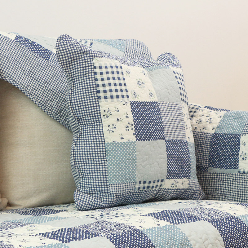 全棉美式沙发垫布艺四季通用防滑坐垫子水洗纯棉组合真皮沙发套巾,淘宝优惠券,粉丝福利购,淘宝优惠卷