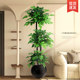 Simulated plant happy tree indoor large floor-standing potted plant decoration high-end bionic green plant light luxury ornaments fake tree