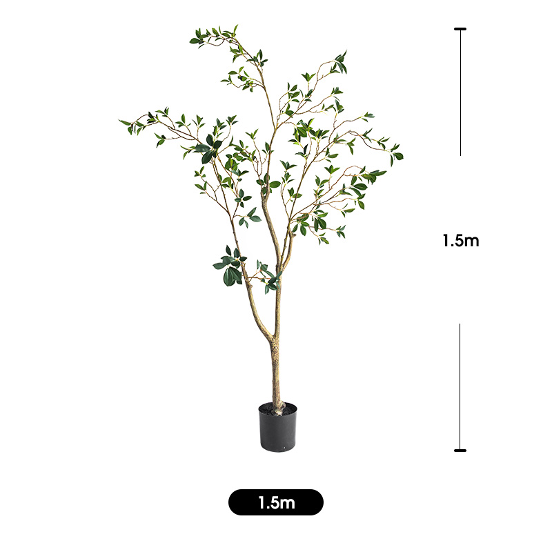 仿真绿植盆栽大型北欧落地假绿植盆栽装饰室内客厅植物摆件 - 图3