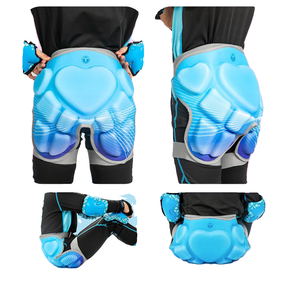 米高护臀垫儿童加厚轮滑屁股垫滑雪女童溜冰防摔裤垫防护滑板男,淘宝优惠券,粉丝福利购,淘宝优惠卷