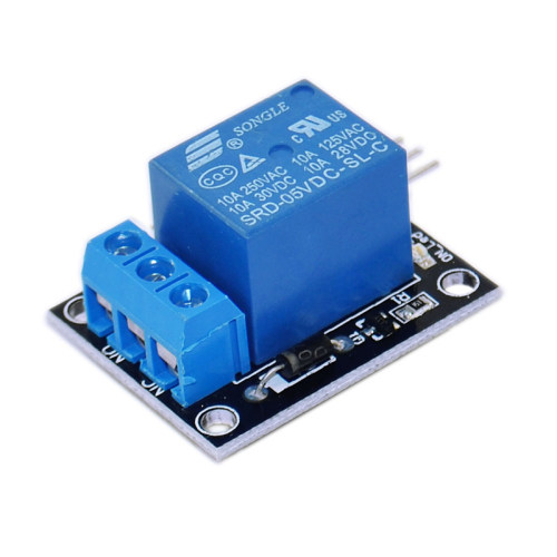 KEYES 1路5V继电器模块单路继电器扩展板适用arduino高电平触发 - 图3