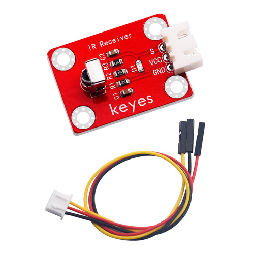 Keyes红外接收传感器模块智能车红外VS1838B适用Arduino microbit - 图3