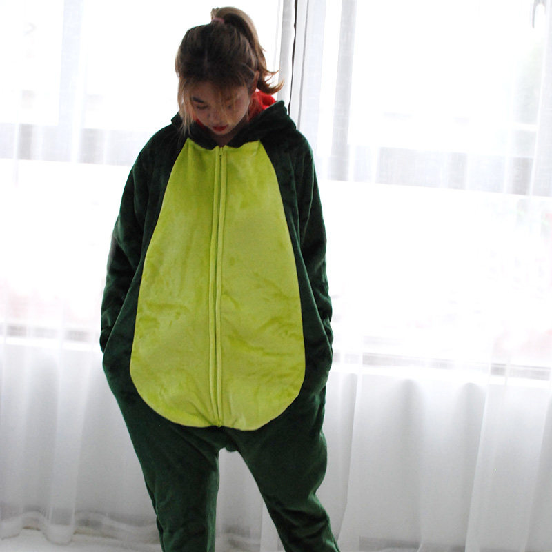 冬恐龙猫动物连体法兰绒卡通睡衣 ovviek睡衣/家居服套装