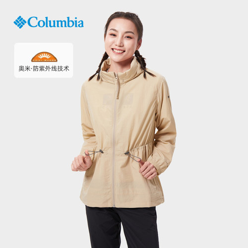 Columbia哥伦比亚女春夏新款户外运动休闲透气防晒皮肤衣WR0369 - 图2