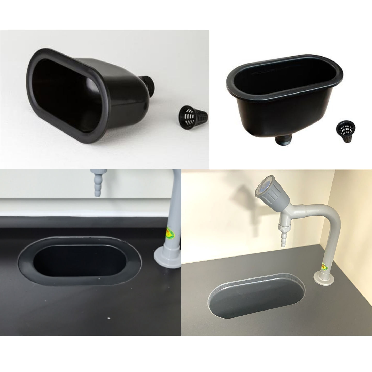 实验室塑料PP水槽大小杯槽圆杯水盆水池通风柜使用耐腐蚀科恩TOF,淘宝优惠券,粉丝福利购,淘宝优惠卷