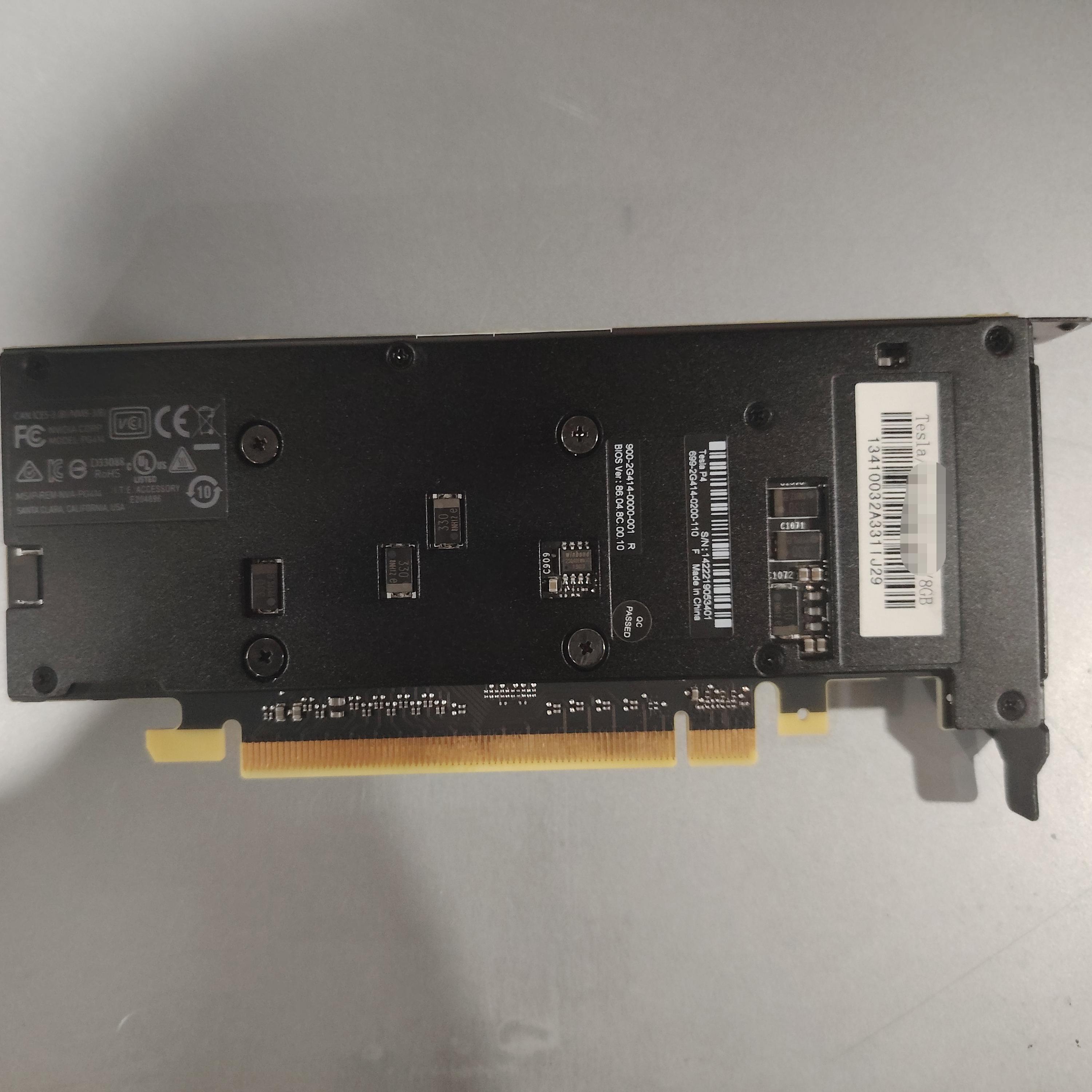英伟达 特斯拉Tesla P4 8G显存 P40 K80 24G深度学习GPU 运算显卡 - 图2