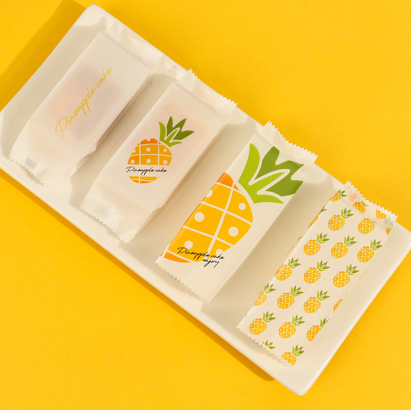 台湾凤梨酥包装袋磨砂透明机封袋焦糖布朗尼方块酥牛轧酥袋子内托,淘宝优惠券,粉丝福利购,淘宝优惠卷