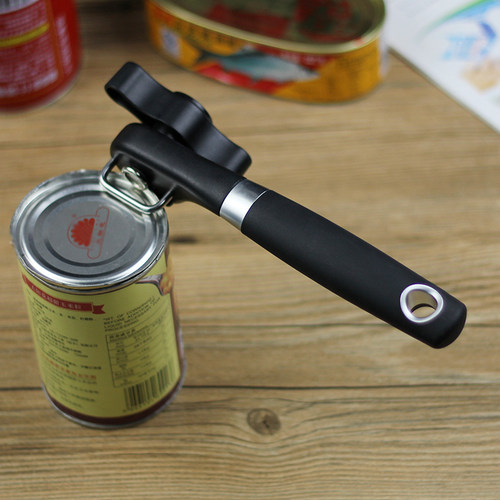铁皮罐头开罐器 不锈钢头 安全简易开瓶器 水果罐头刀瓶起子工具 - 图1