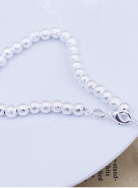 唯华 韩版磨砂气质 女时尚手链手链镀银饰品手饰女饰地摊货源批发