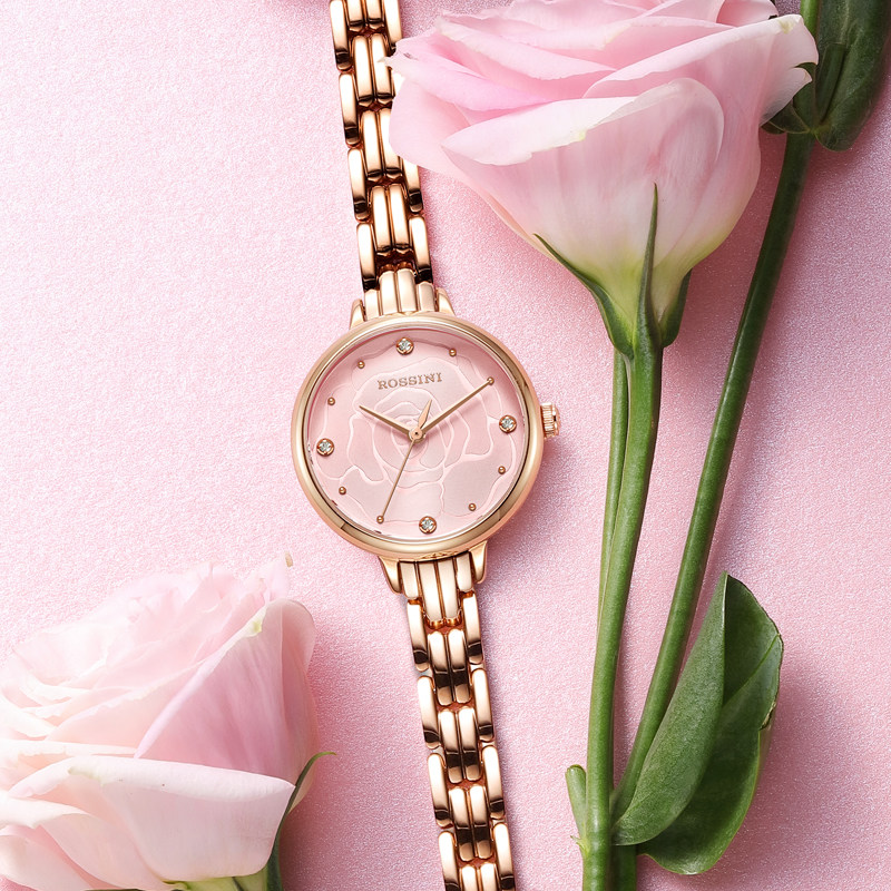 罗西尼旗舰店女时尚百搭正品女士表 罗西尼手表国产腕表