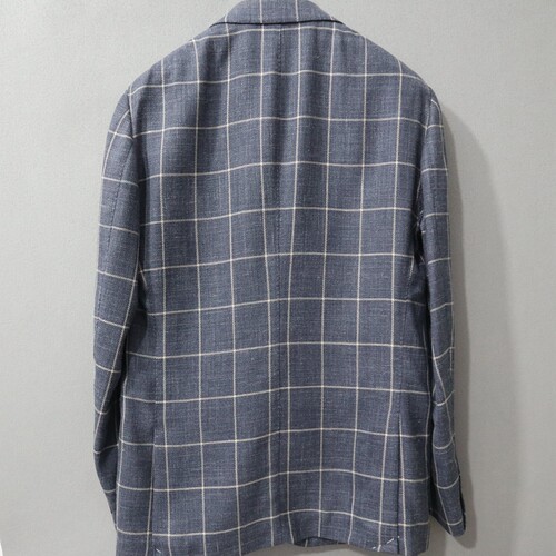 蓝豹/男士bespoke系列休闲西服  65%羊毛20%丝15%亚麻 180 100A - 图3