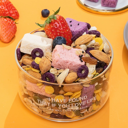 杂粮先生 Йогуртовая фруктовая фруктовая овсянка смешана в полном завтраке, быстро быстро выпечка