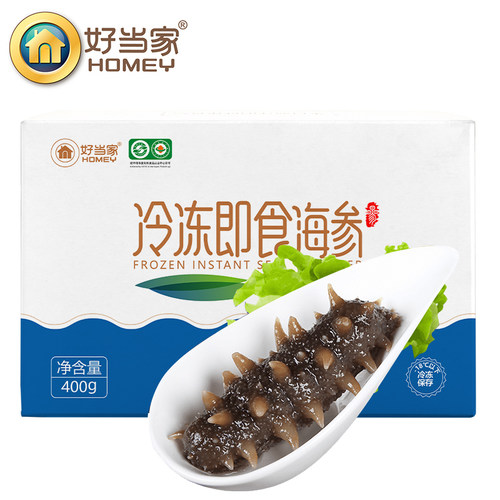 好当家即食刺参400g约6-10只即食海参有机中秋礼盒装孕妇非干货 - 图0