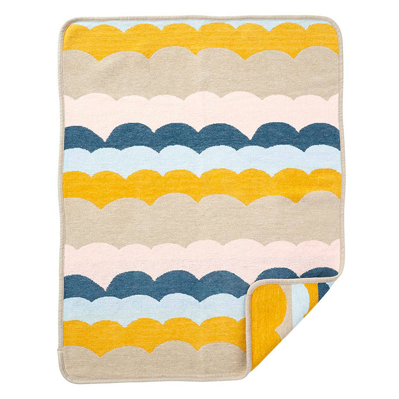 瑞典进口Klippan有机棉宝宝毯Hill儿童盖毯子北欧INS婴童午睡毯子 - 图3