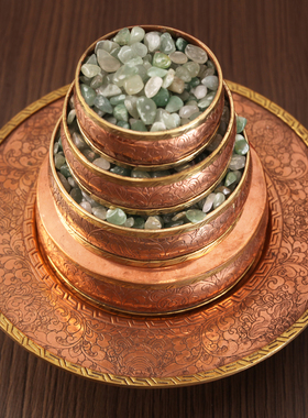 学院铜多款曼扎盘格桑花