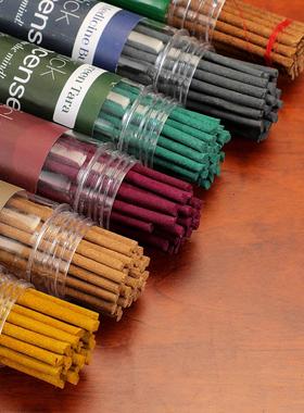 不丹kuengacholing 特不丹藏香线香6种筒装可选 绿度母 财富女神