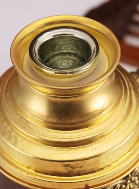 藏式尼泊尔吉祥纯铜敬净