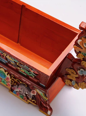 藏式摆件家居供奉彩绘八