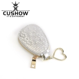 Небольшая дизайнерская кожаная ключница, маленькие универсальные ключи от машины, сумка-органайзер, из натуральной кожи