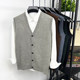Sweater men's vest vest vest vest vest button spring and autumn trend