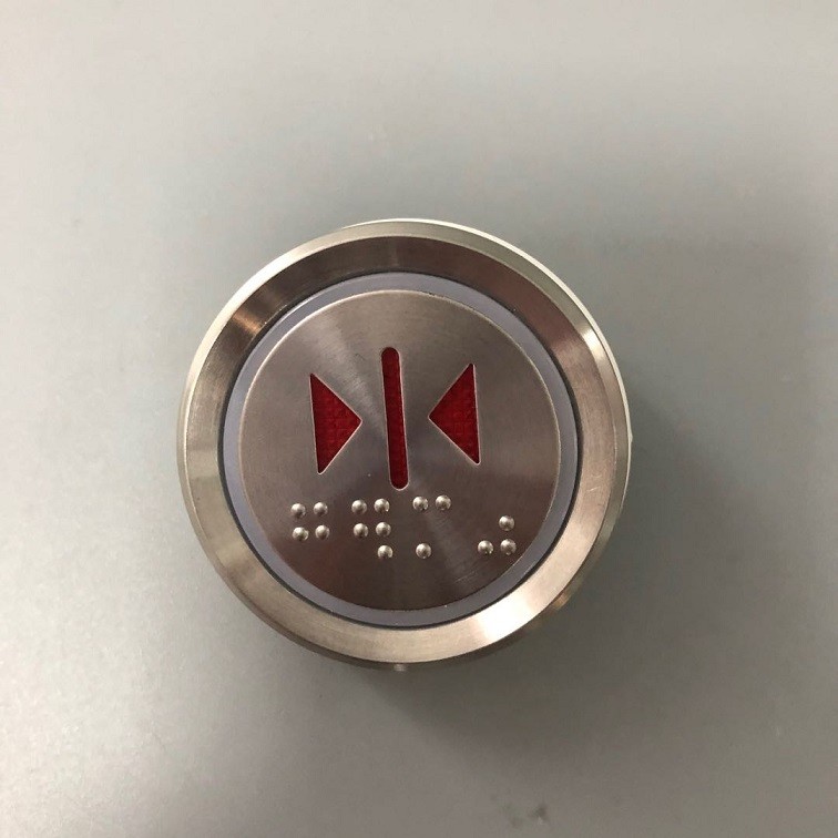 电梯配件37mm蓝光红光按钮 AN306A电梯按钮KA122 TA001A A3N18489 - 图2