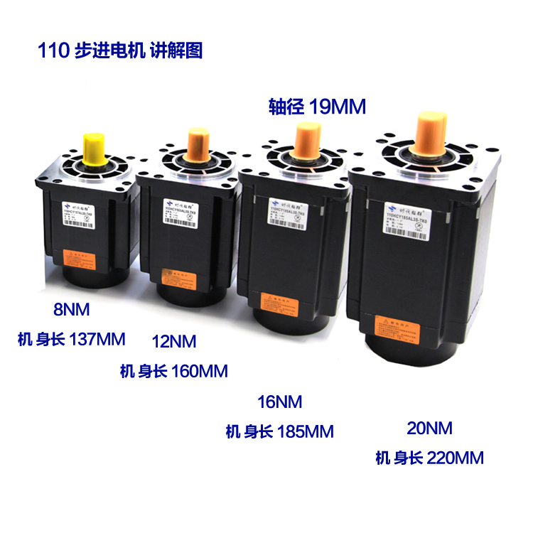 新款110/130步进电机驱动器套装16NM20NM35NM50NM控制器220V 现货 - 图0