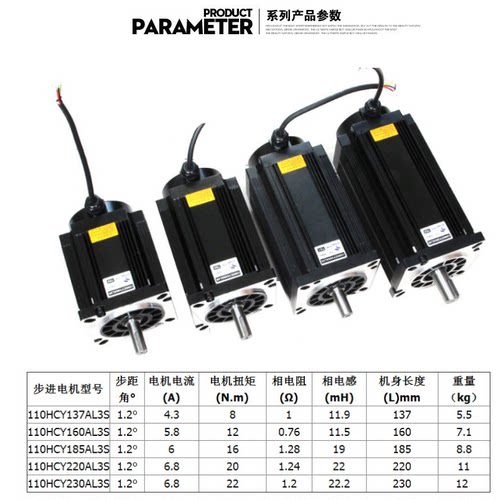 110步进电机套装130三相驱动器2270DM8N12N16N20N24N28N35N50N60N-图0