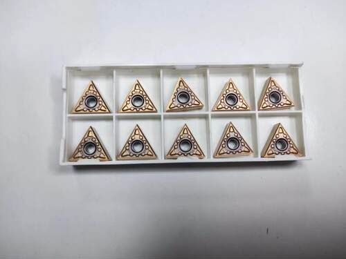 不锈钢专用刀片三角形TNMG160404桃形断续耐冲击数控车刀片钛合金 - 图0
