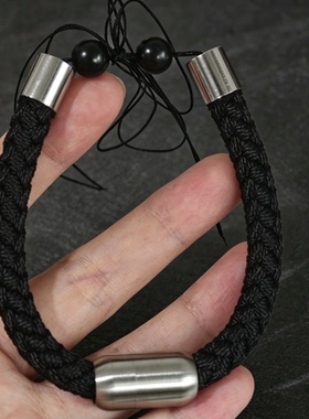 龙鳞绳半成品DIY手工编织本命年手绳可穿手牌天珠可放头发青丝