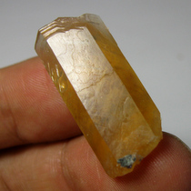 Mine Label PP4450A32 * golden columnar calcite (Shandong 2 7cm5 2g)